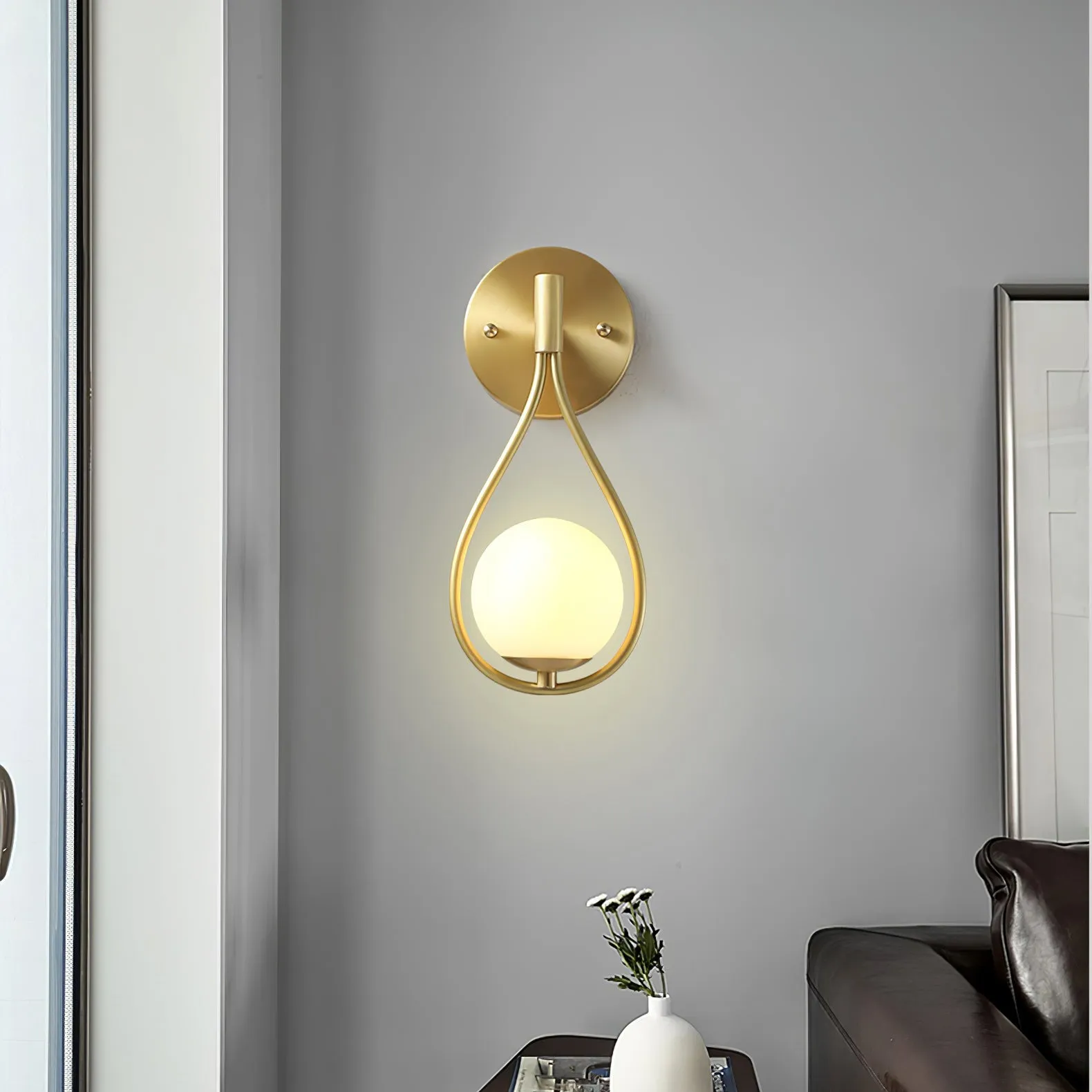 Brass Vanity Wall Lamp