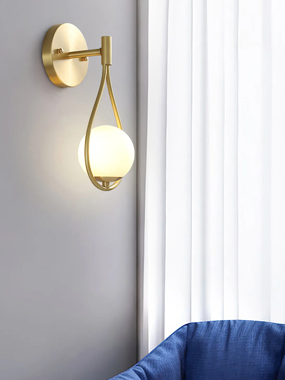 Brass Vanity Wall Lamp