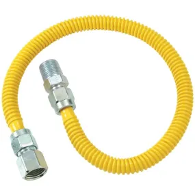 BrassCraft CSSD54-36 Gas Dryer & Water Heater Flex-Line (1/2OD (1/2 FIP x 1/2 MIP) x 36)