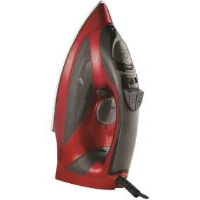 Brentwood Appliances MPI-90R Steam Iron with Auto Shutoff & Retractable Cord (Red)