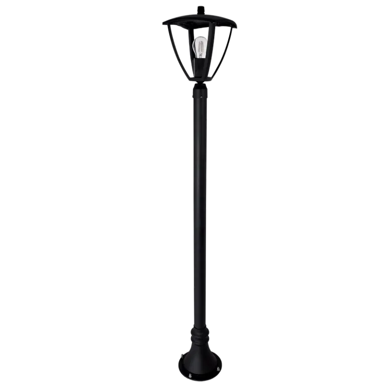 Bright Star Lighting LFL014/1 BLACK Standing Lantern