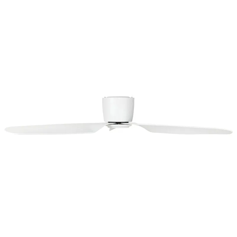 Brilliant Preston 48in Hugger DC Ceiling Fan - Matt White