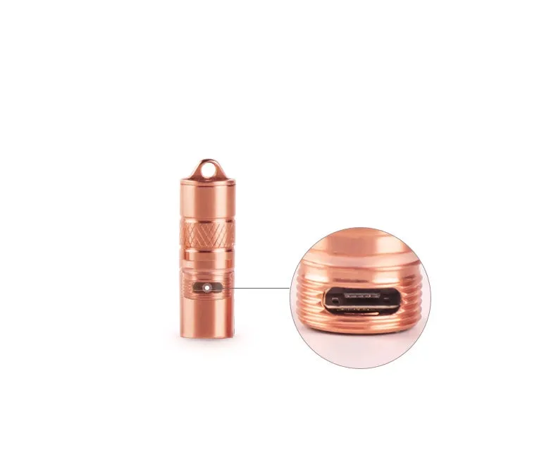 Brinyte M18 Copper Safety Keychain EDC Light