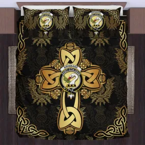 Brisbane Clan Bedding Sets Gold Thistle Celtic Style