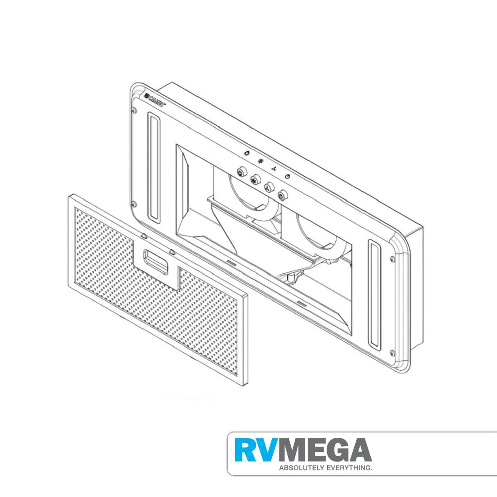 Camec 12V Flush Mount Rangehood