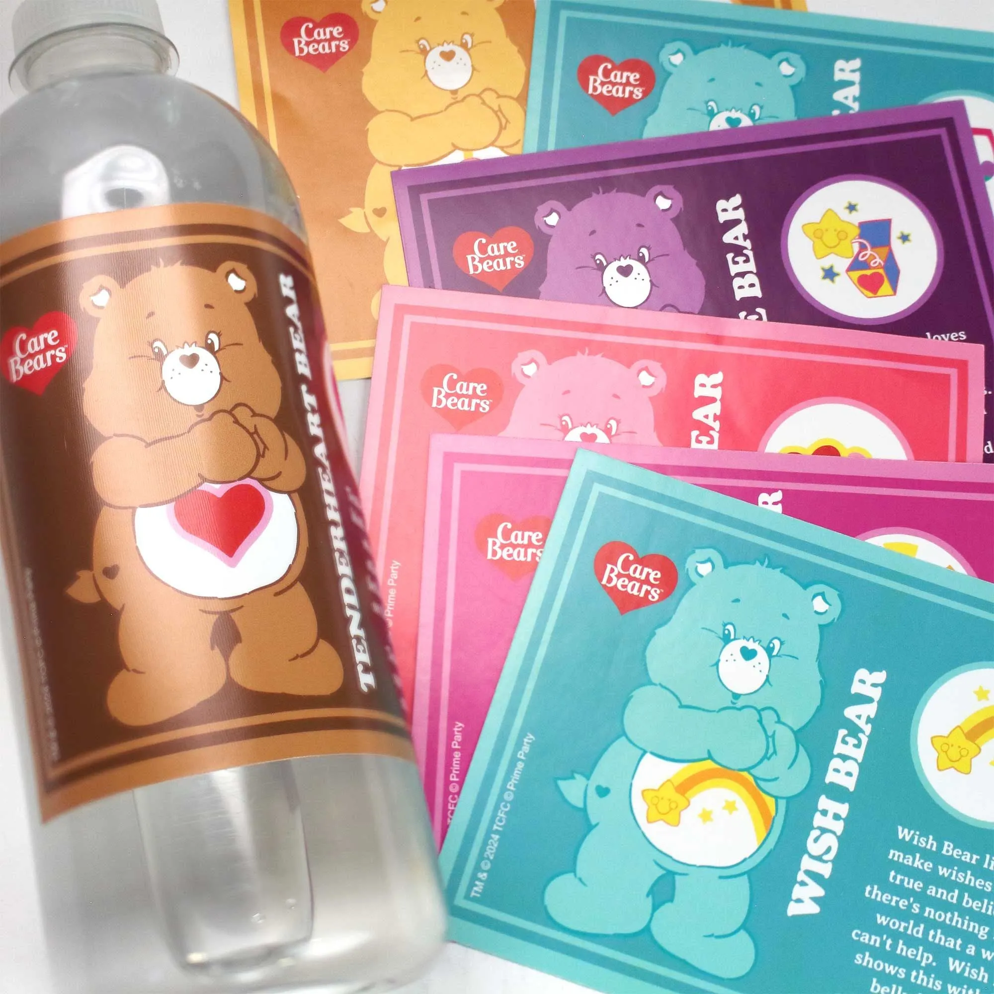 Care Bears Water Bottle Labels