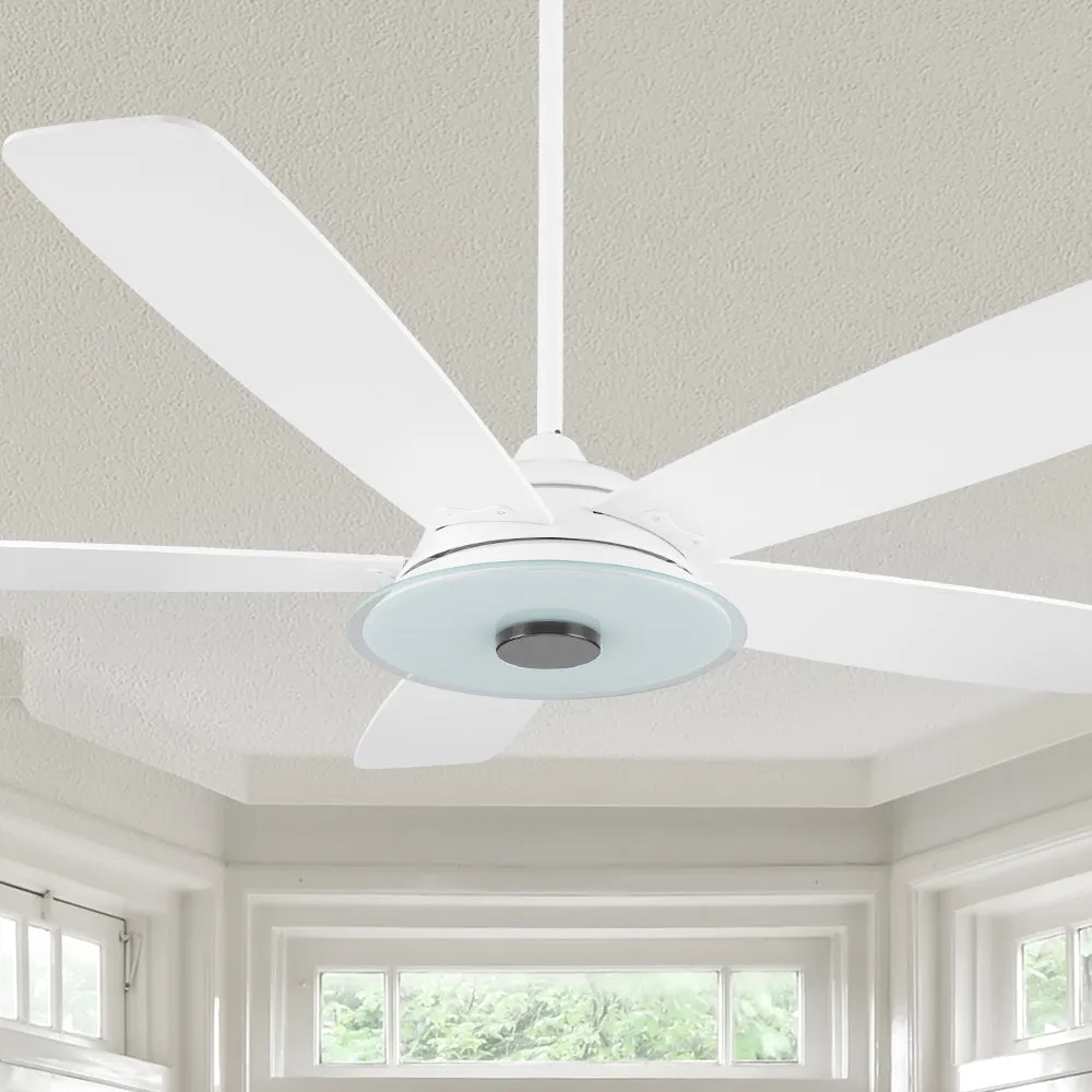 Carro Striker Smart Ceiling Fan with LED Light and Remote Outdoor/Indoor 52"