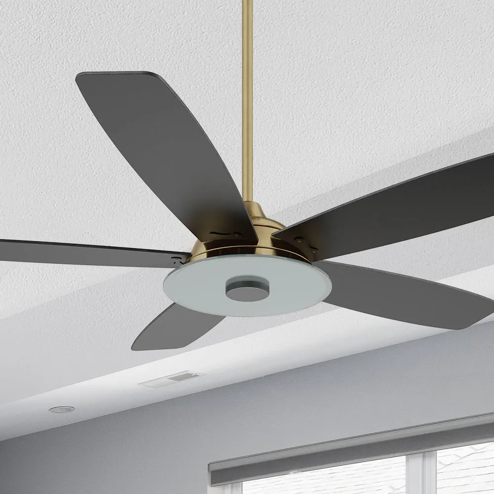 Carro Striker Smart Ceiling Fan with LED Light and Remote Outdoor/Indoor 52"