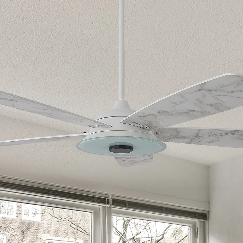 Carro Striker Smart Ceiling Fan with LED Light and Remote Outdoor/Indoor 52"