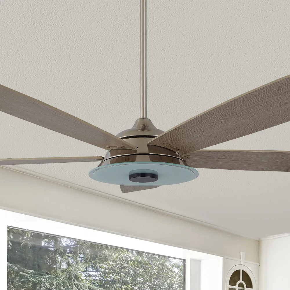 Carro Striker Smart Ceiling Fan with LED Light and Remote Outdoor/Indoor 52"