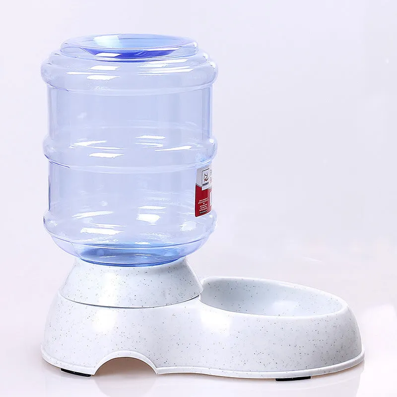 Cats Dogs Automatic Pet Feeder Drinking Water Fountains Large Capacity