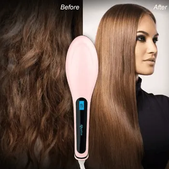 Ceramic Hair Straightening Brush