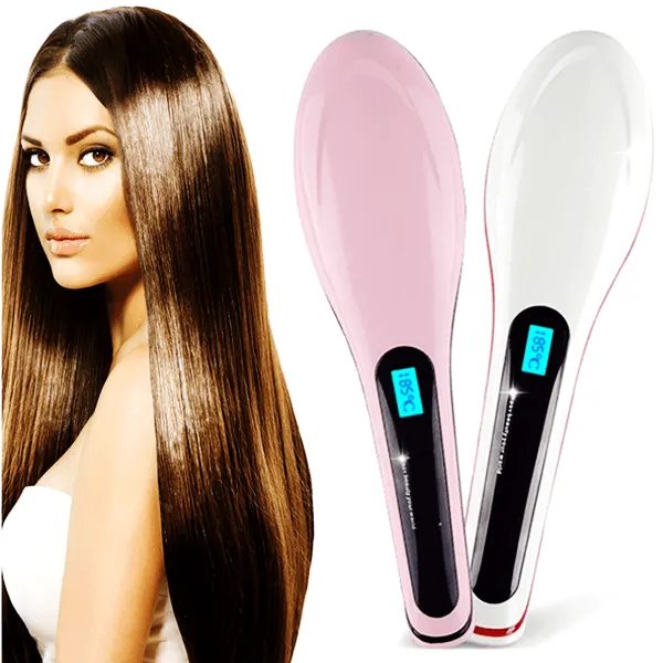 Ceramic Hair Straightening Brush