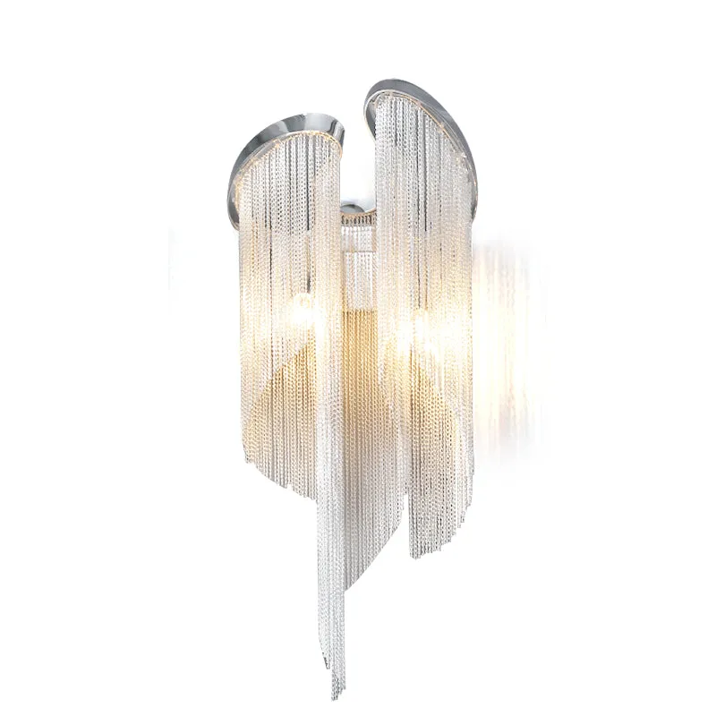 Chain Tassel Wall Lamp