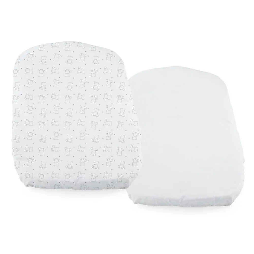 Chicco Baby Hug Sheets - 2 Pack