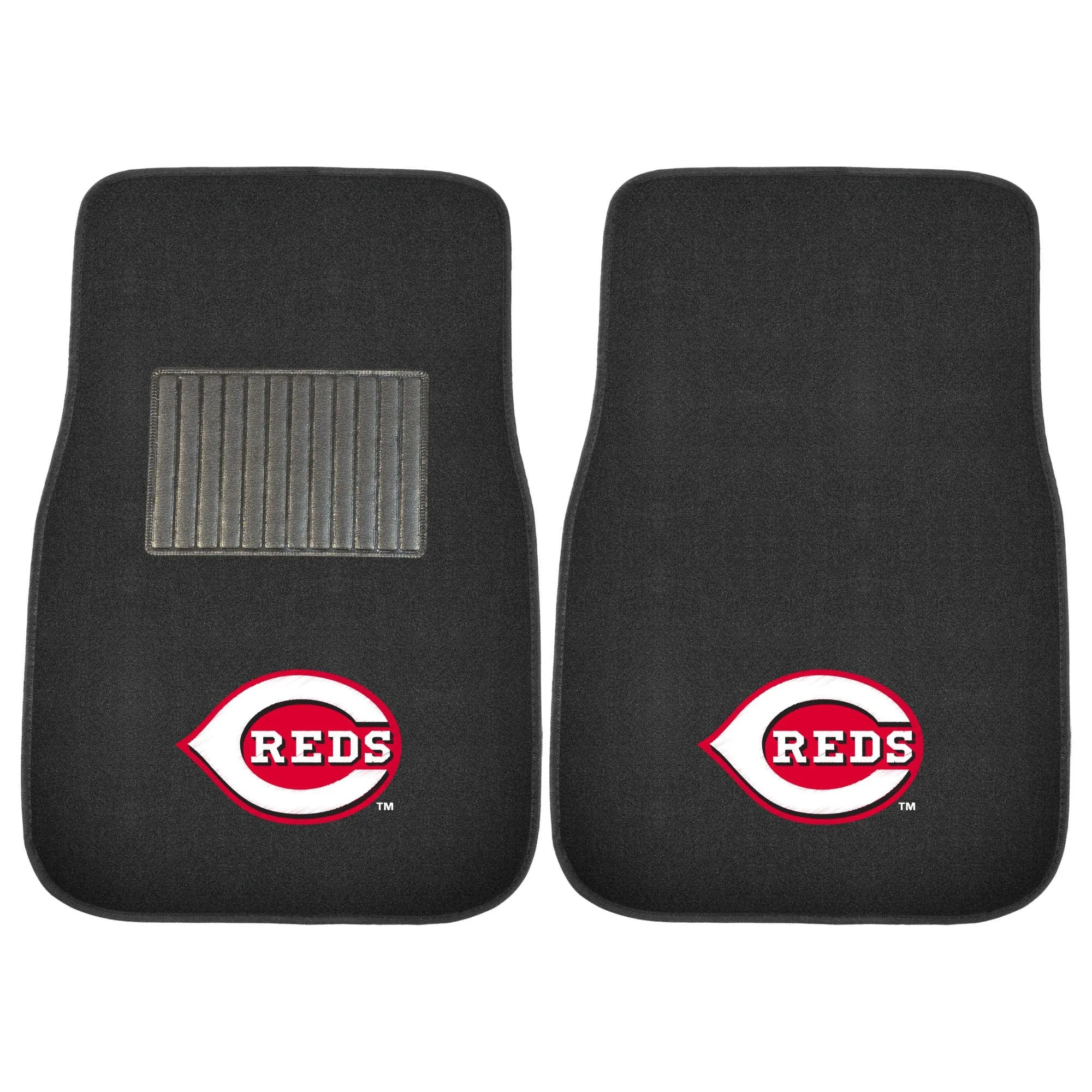 Cincinnati Reds Embroidered Car Mat Set - 2 Pieces