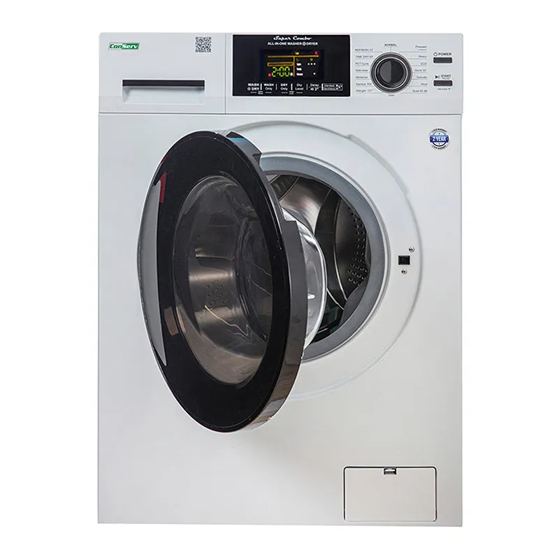 Conserv All-in-One Washer Dryer VENTLESS/VENTED PET cycle 1.62cf/15lbs 110V