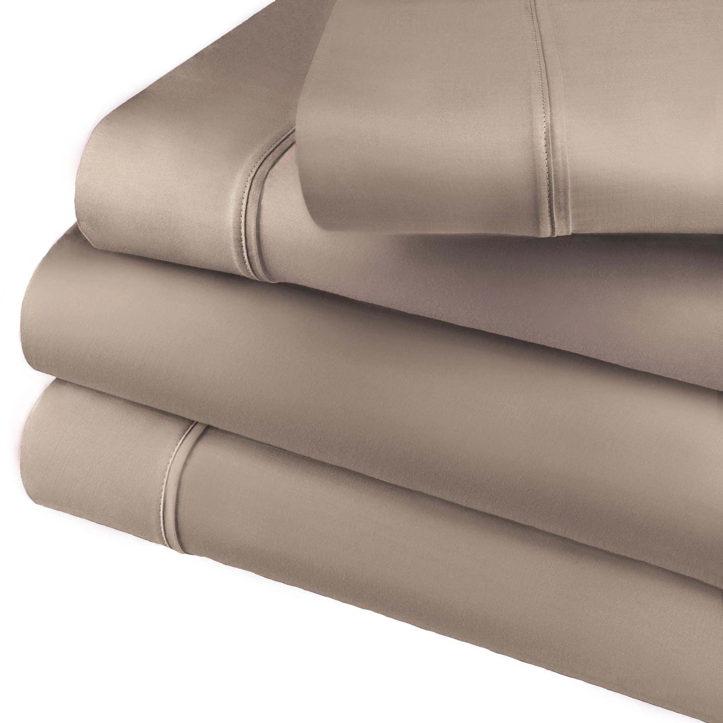 Cotton Blend 800 Thread Count Solid Deep Pocket Bed Sheet Set