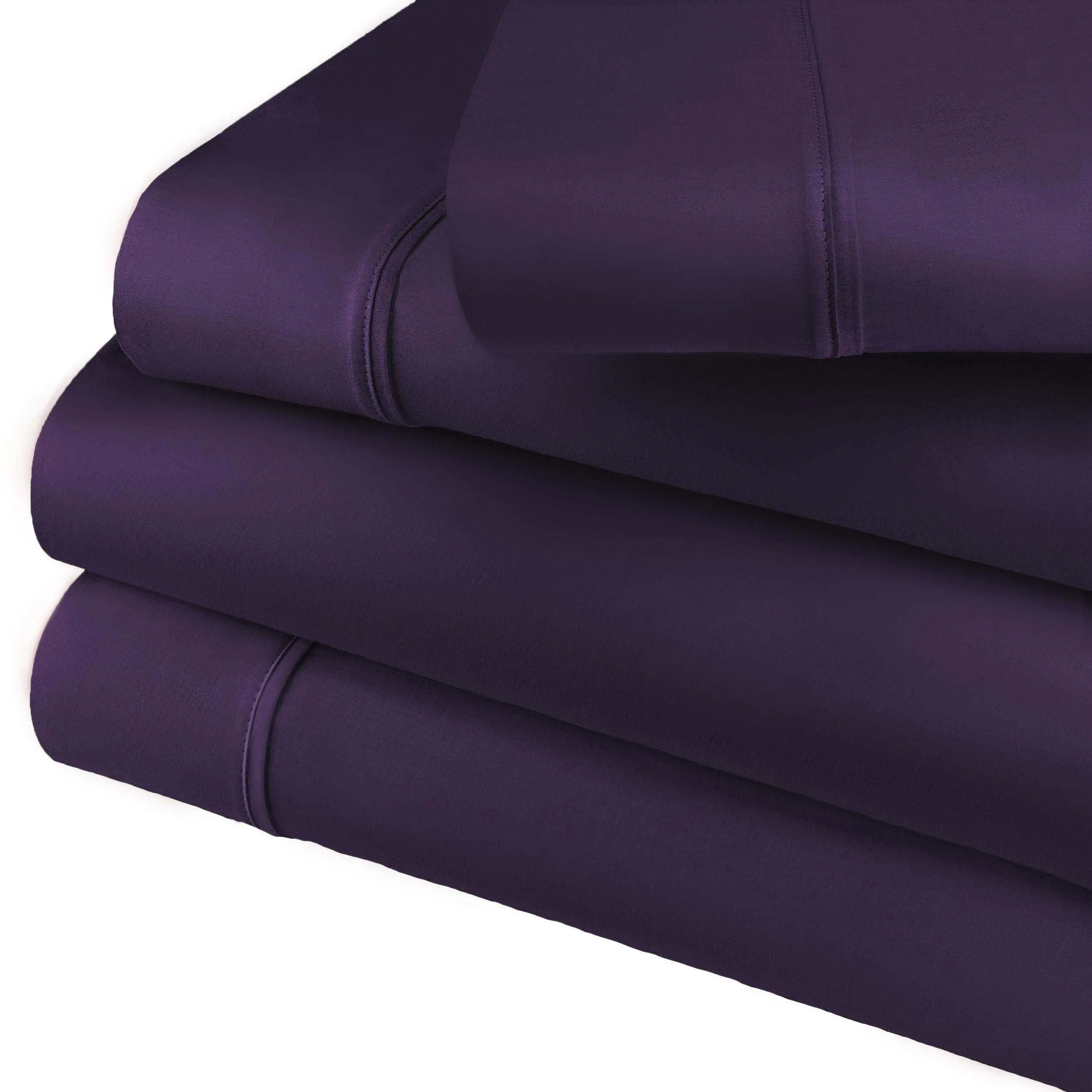 Cotton Blend 800 Thread Count Solid Deep Pocket Bed Sheet Set