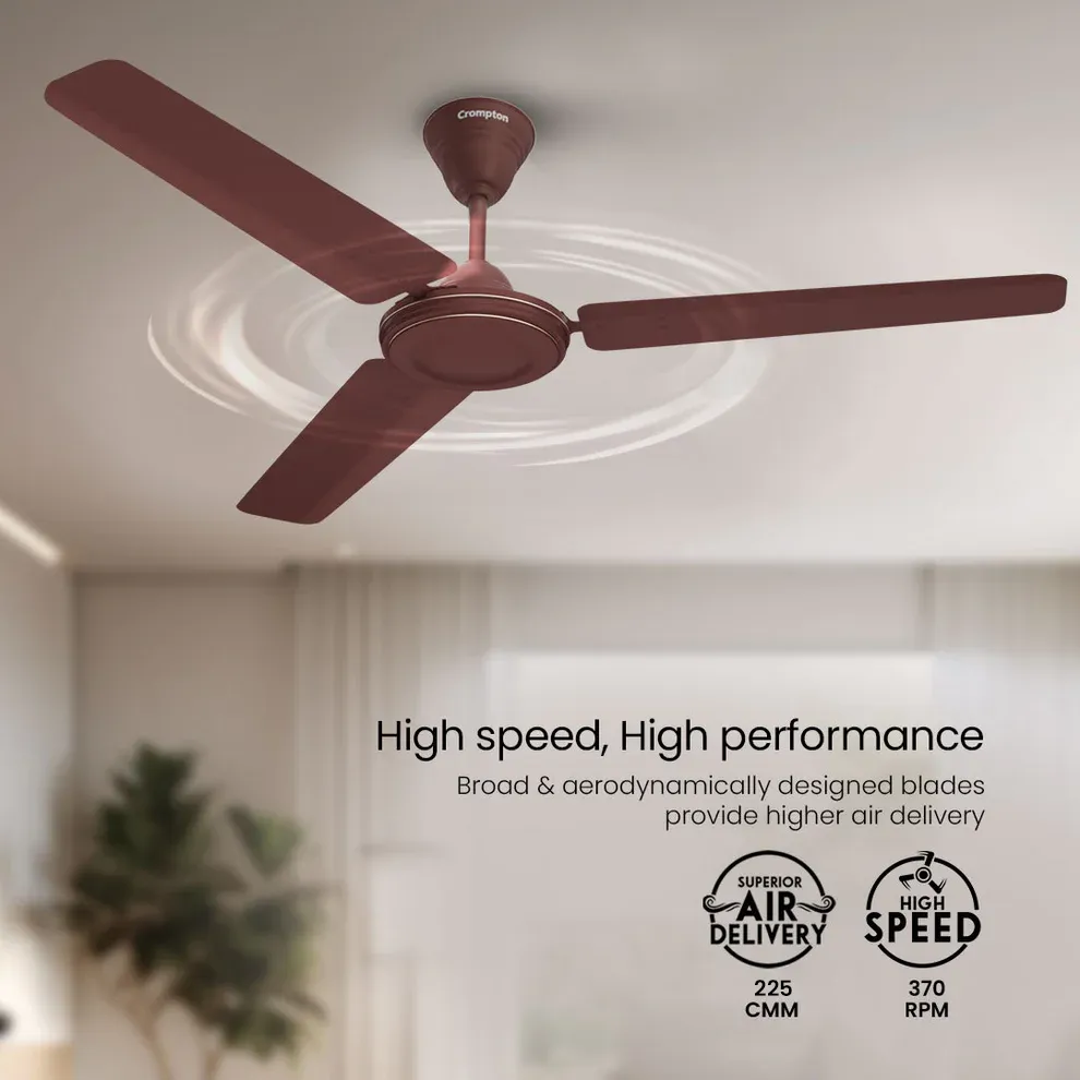 Crompton High Speed HS | Star Rated Ceiling Fan