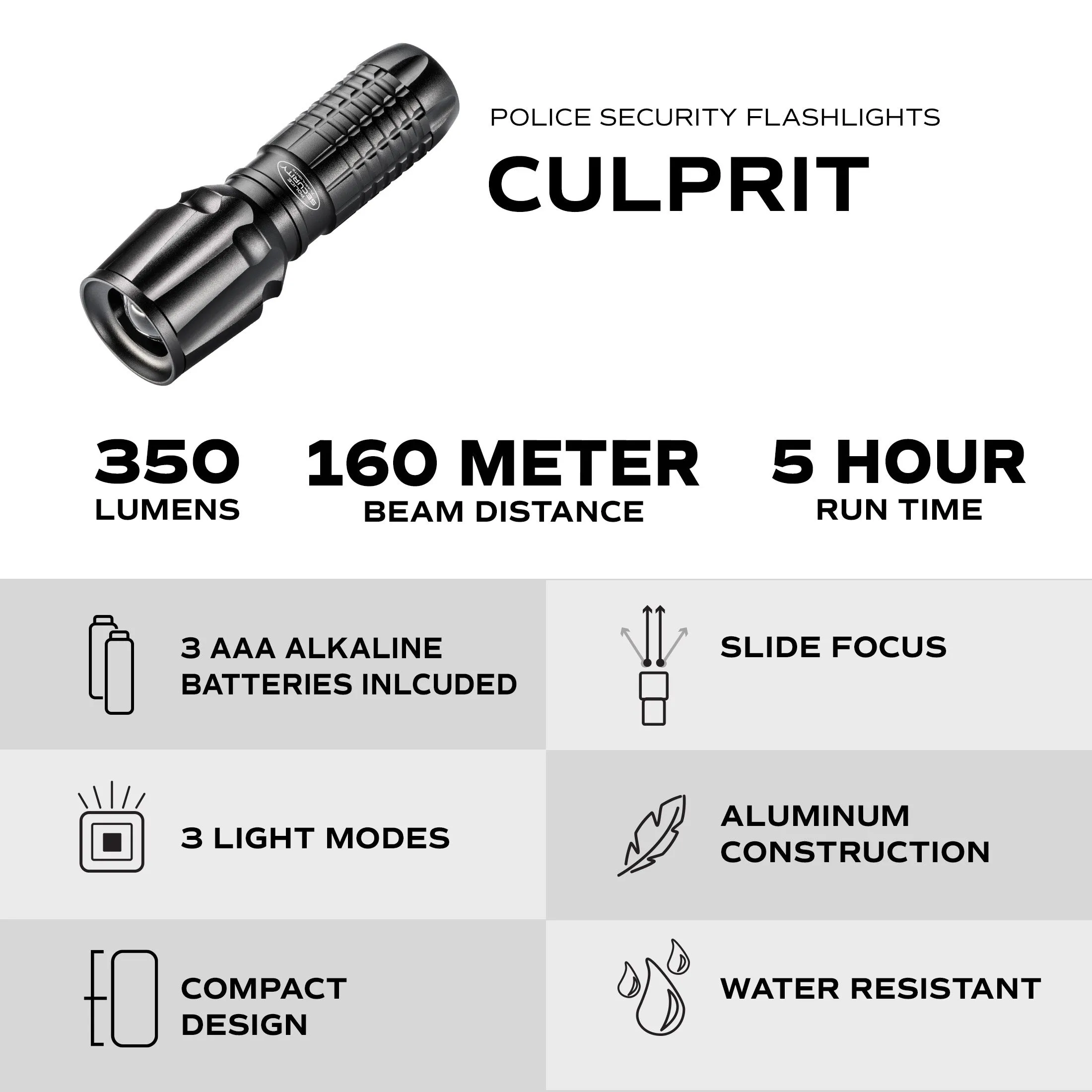 CULPRIT FLASHLIGHT