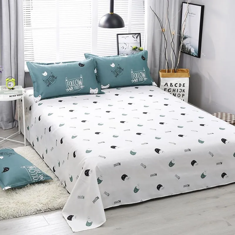 Cute Cat Print Bedding Set