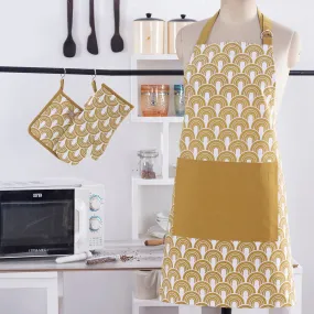 Deco Dawn Gold 1 Pc Apron