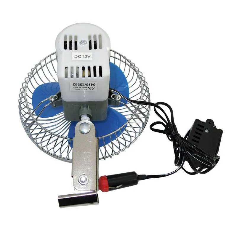 Deluxe Oscillating 6 Inch Fan 12 Volt 4x4 Caravan Boat Car YF612