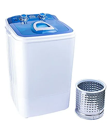 DMR 46-1218 Single Tub Washing Machine with Steel Dryer Basket (4.6 kg, Blue)