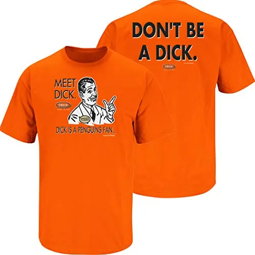 Don't Be a Dick (Anti-Penguins) Shirt | Philadelphia Pro Hockey Apparel | Shop Unlicensed Philadelphia Gear