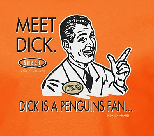 Don't Be a Dick (Anti-Penguins) Shirt | Philadelphia Pro Hockey Apparel | Shop Unlicensed Philadelphia Gear