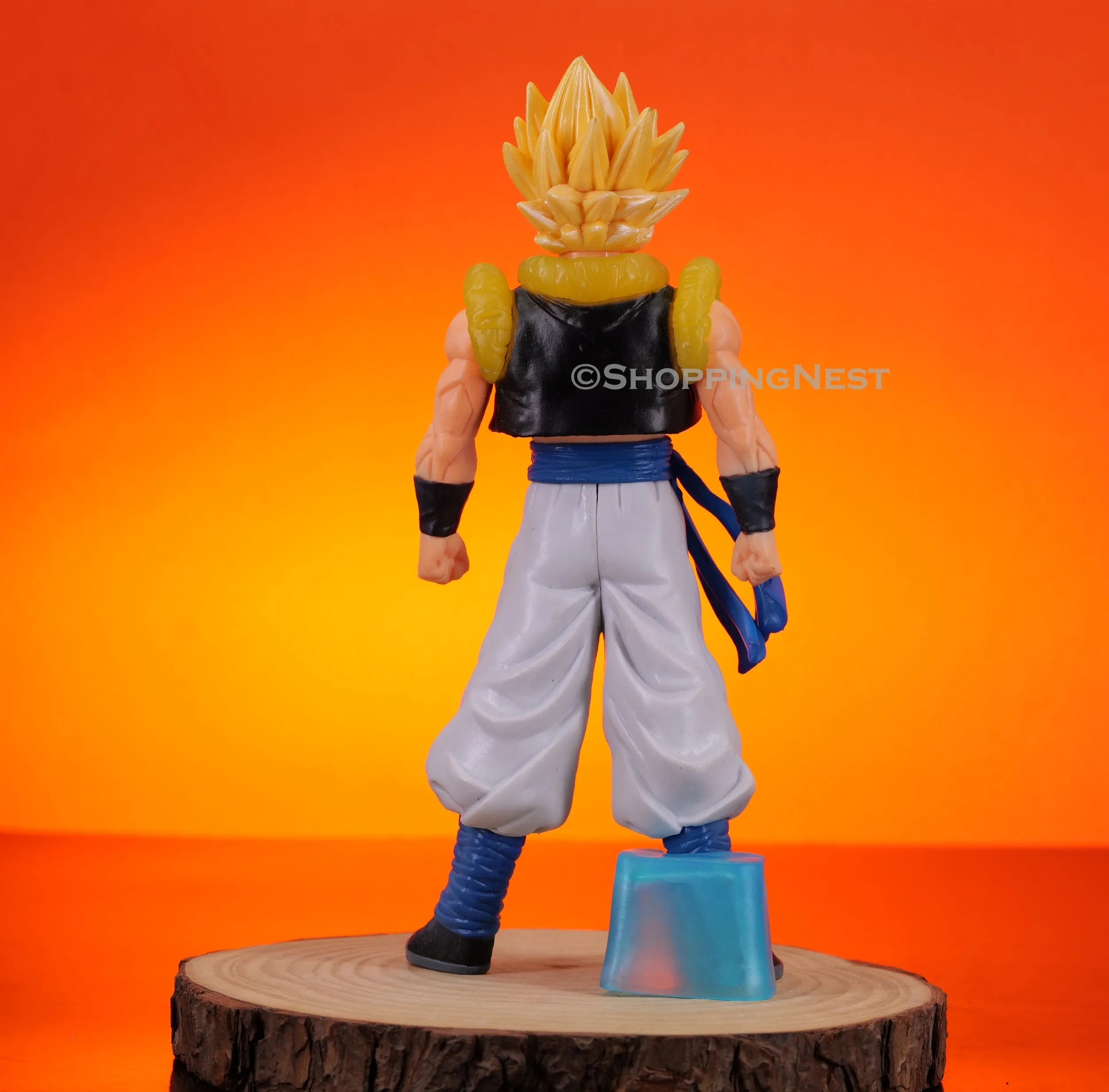 Dragon Ball Z Gogeta Super Saiyan Yellow Hair Action Figure  |32 Cm |