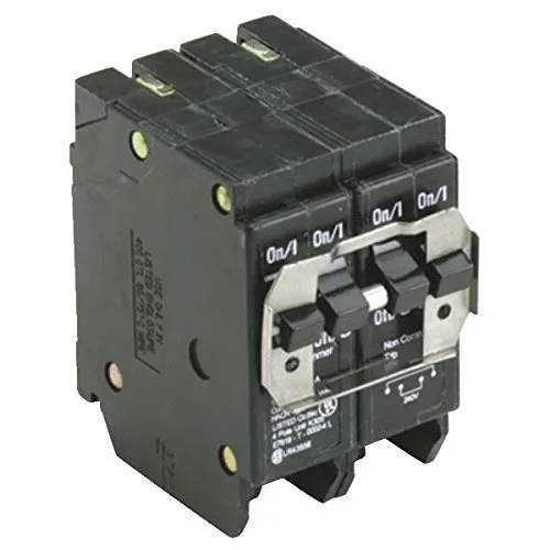 Eaton BQ230250 Double Pole Circuit Breaker, 30A-50A, 120/240V