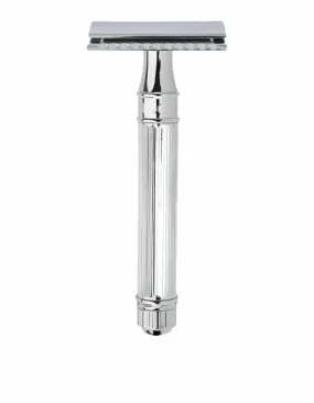 Edwin Jagger - DE89LBL  Lined Chrome Safety Razor