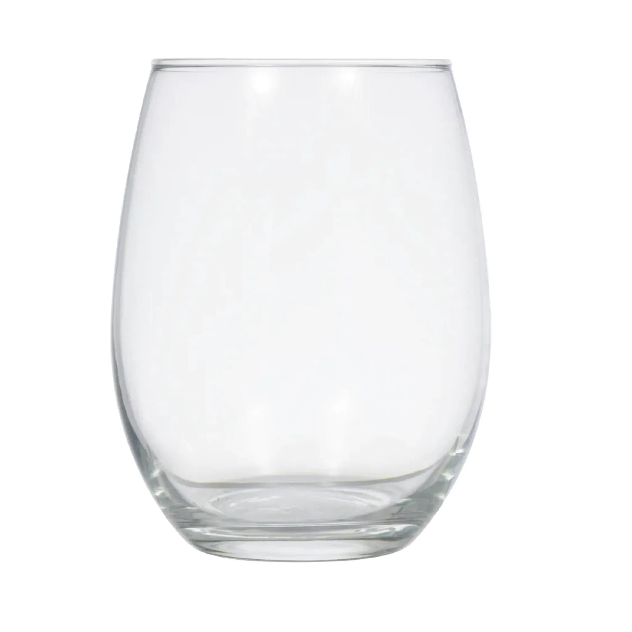 Etched Stemless Wine Glasses