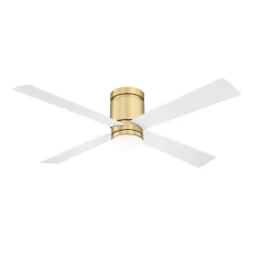 Fanimation FPS8553 Kwartet 52" Indoor/Outdoor Ceiling Fan with LED Light Kit