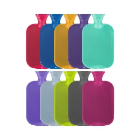 Fashy Hot Water Bottle 2 Litre Single Ribbed | Odourless | Rubber Free