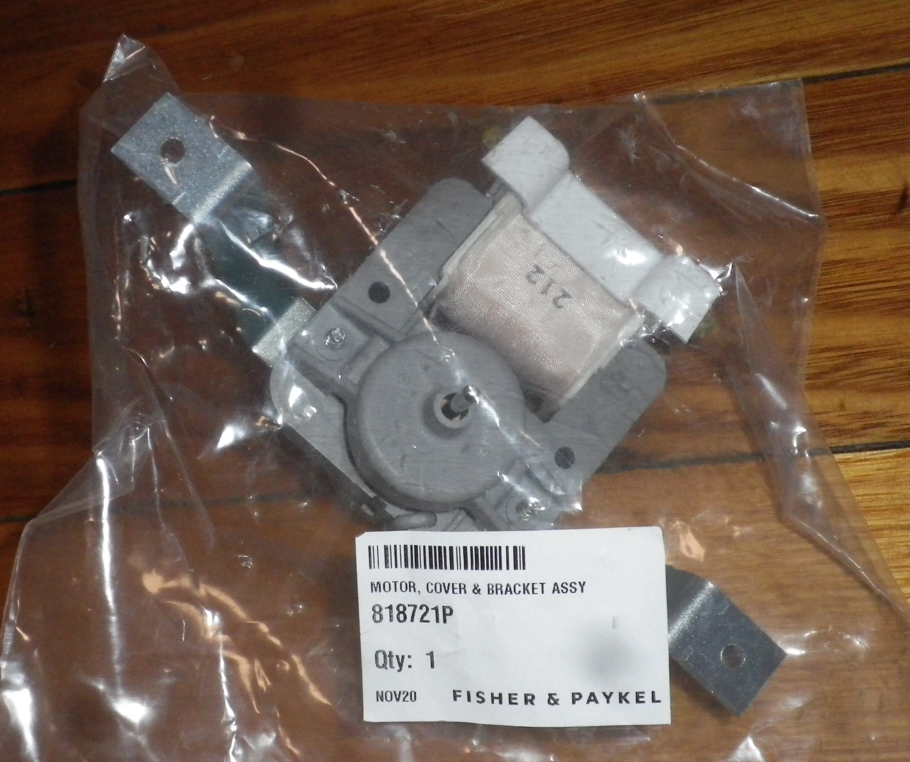 Fisher & Paykel Short Shaft Evaporator Fan Motor - Part # FP818721P