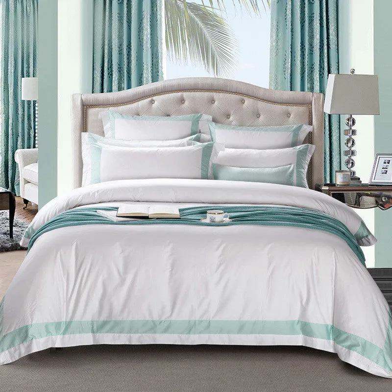 Five-star Hotel Four-piece Set, Satin Sheet Set