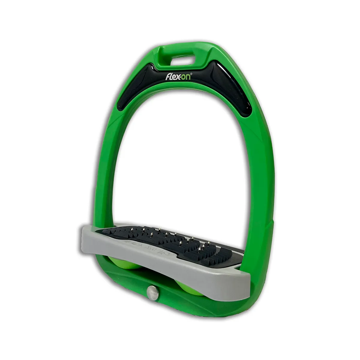 Flex-On Green Composite Stirrup Irons - Custom