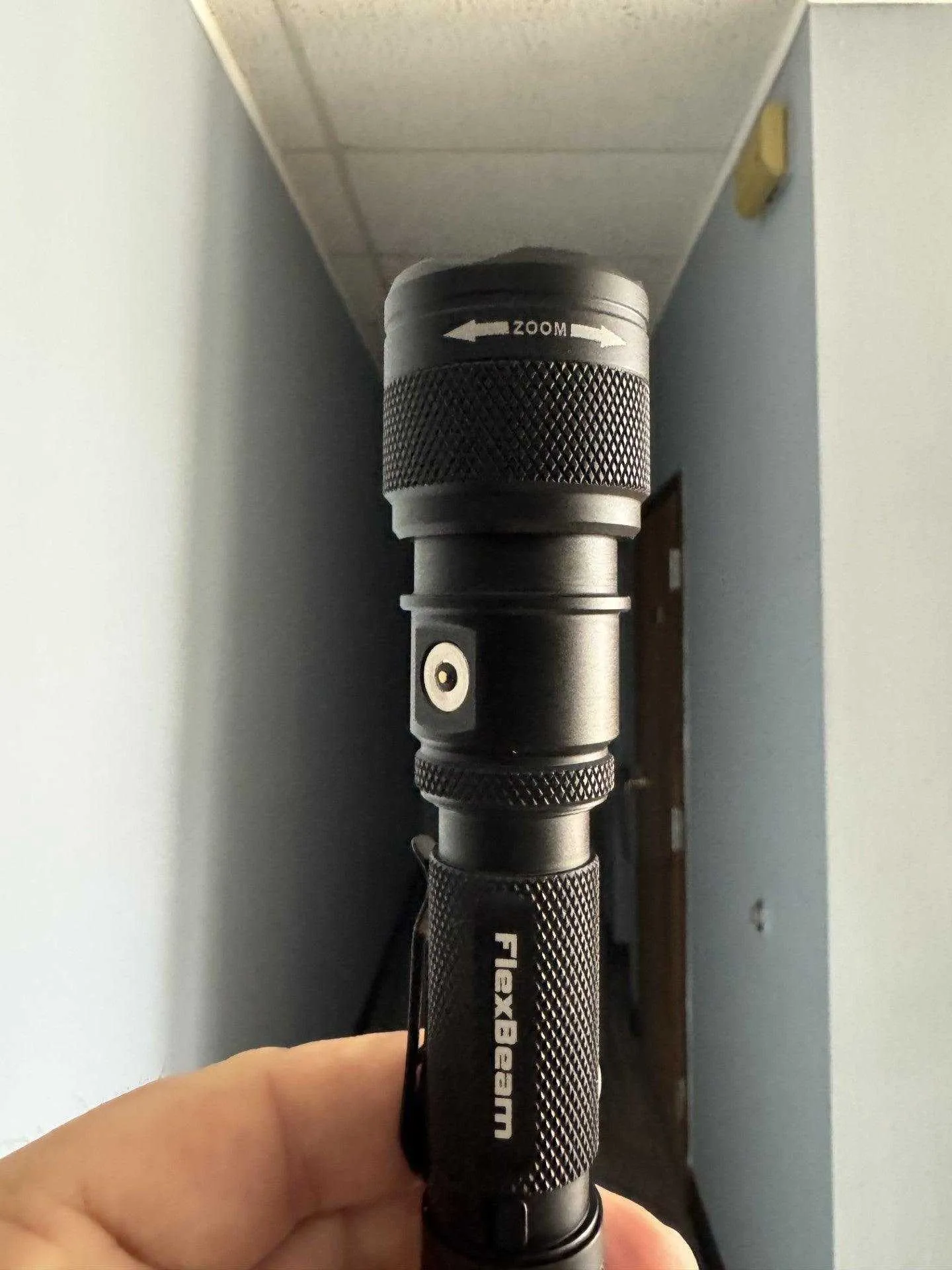 FlexBeam- 1200 Lumen Adjustable Beam Rechargeable Flashlight -New Release Limited Quanities