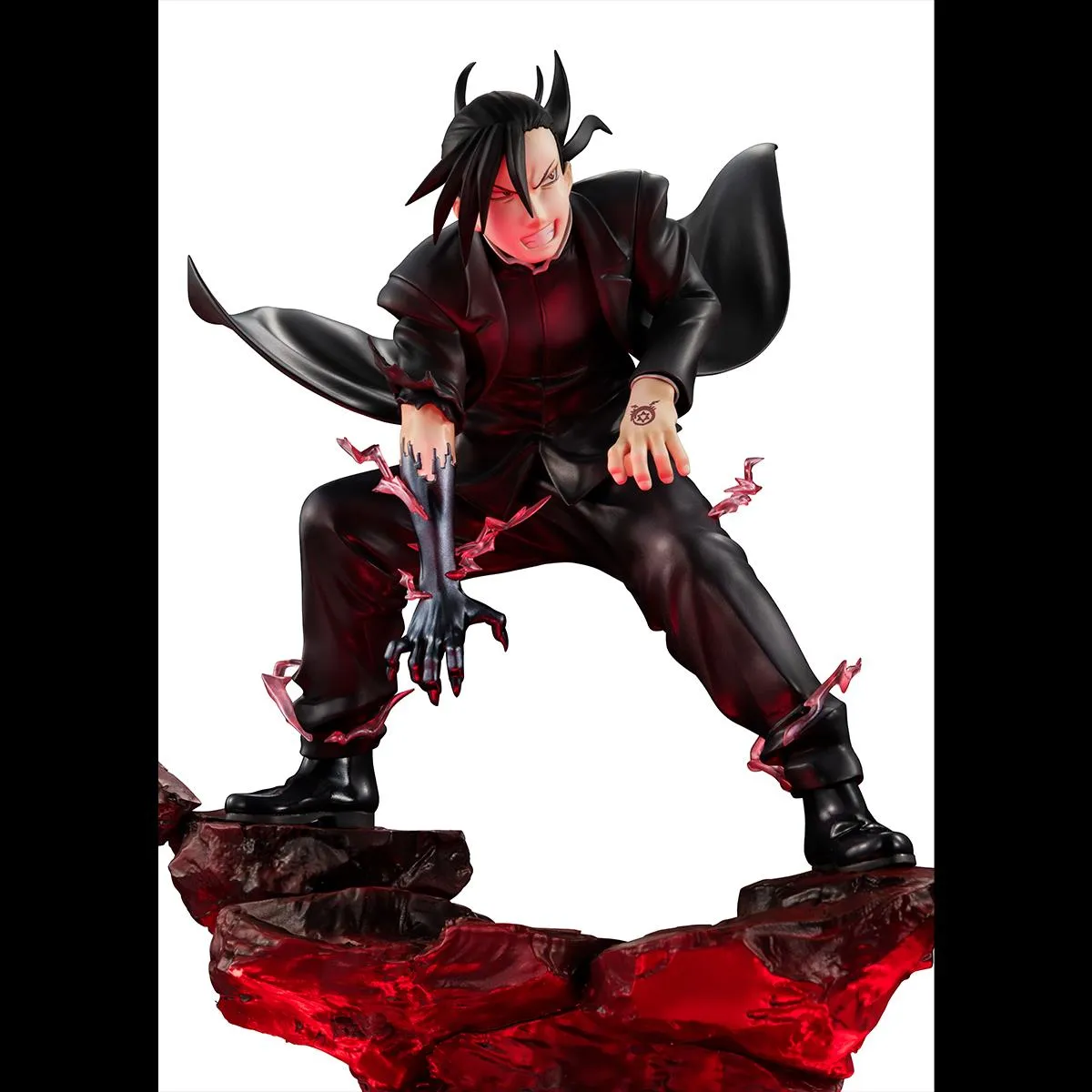 Fullmetal Alchemist Brotherhood: Greed/Ling Yao Figurine w/ LED Base