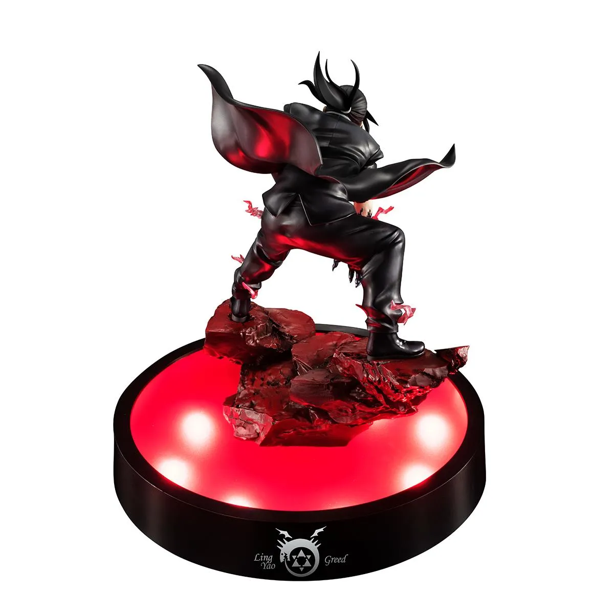 Fullmetal Alchemist Brotherhood: Greed/Ling Yao Figurine w/ LED Base