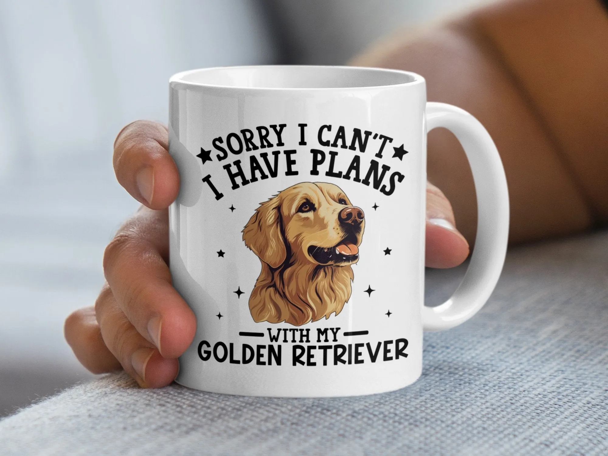 Funny Dog Themed Coffee Mug Sorry I Have Plans Mug