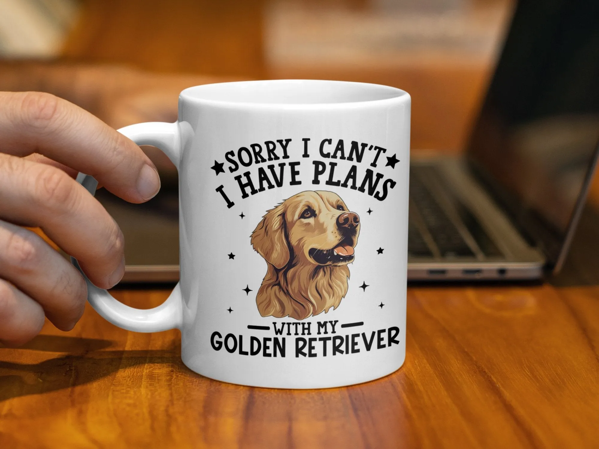 Funny Dog Themed Coffee Mug Sorry I Have Plans Mug