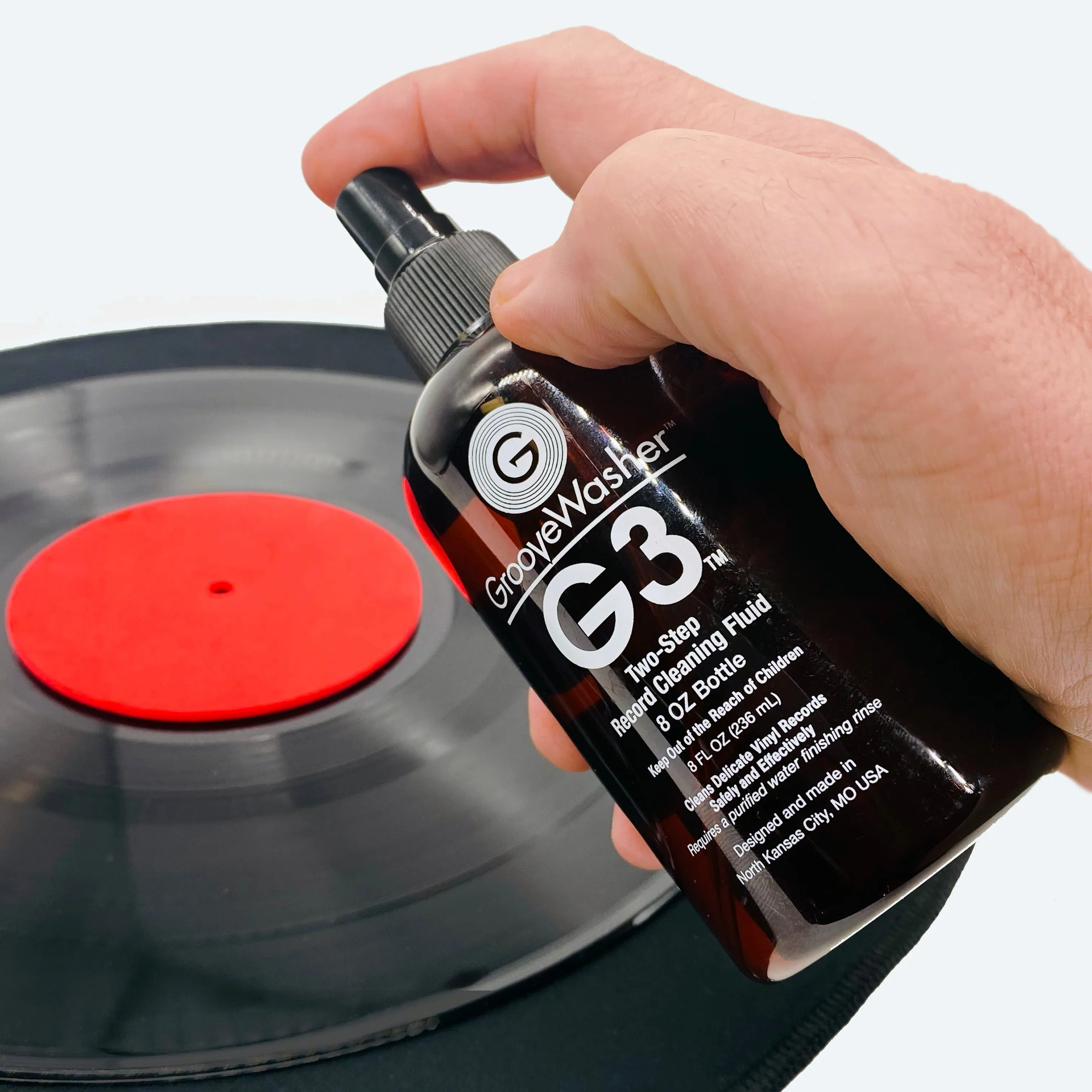 G3 Two•Step Record Cleaning Fluid - 8oz Bottle