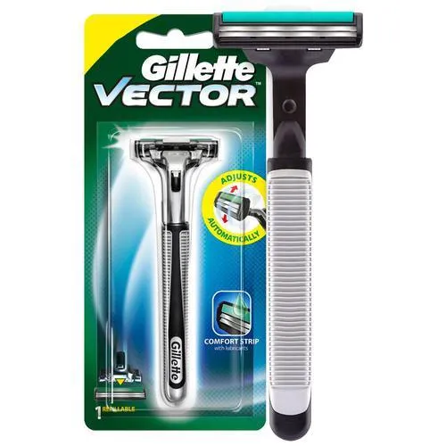 Gillette Vector Plus - Manual Shaving Razor 1 pc