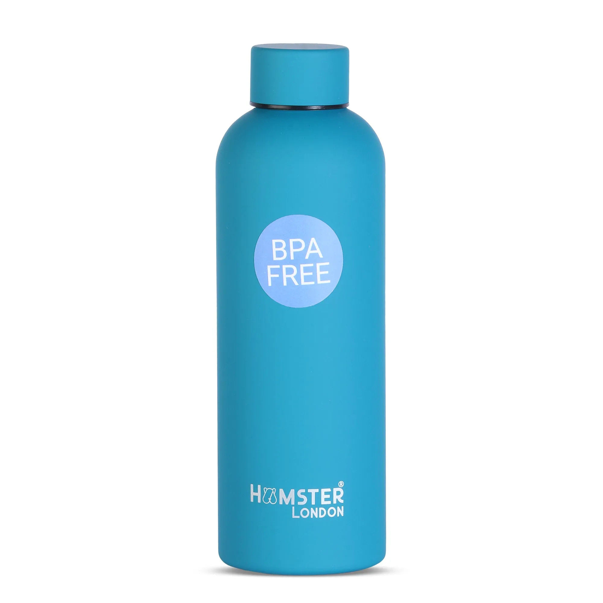 Hamster London Bottle Rubberish Large Blue 500ml