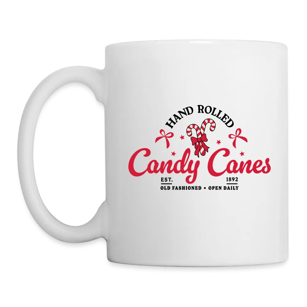 Hand Rolled Candy Canes Coffee Mug