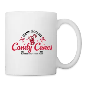 Hand Rolled Candy Canes Coffee Mug